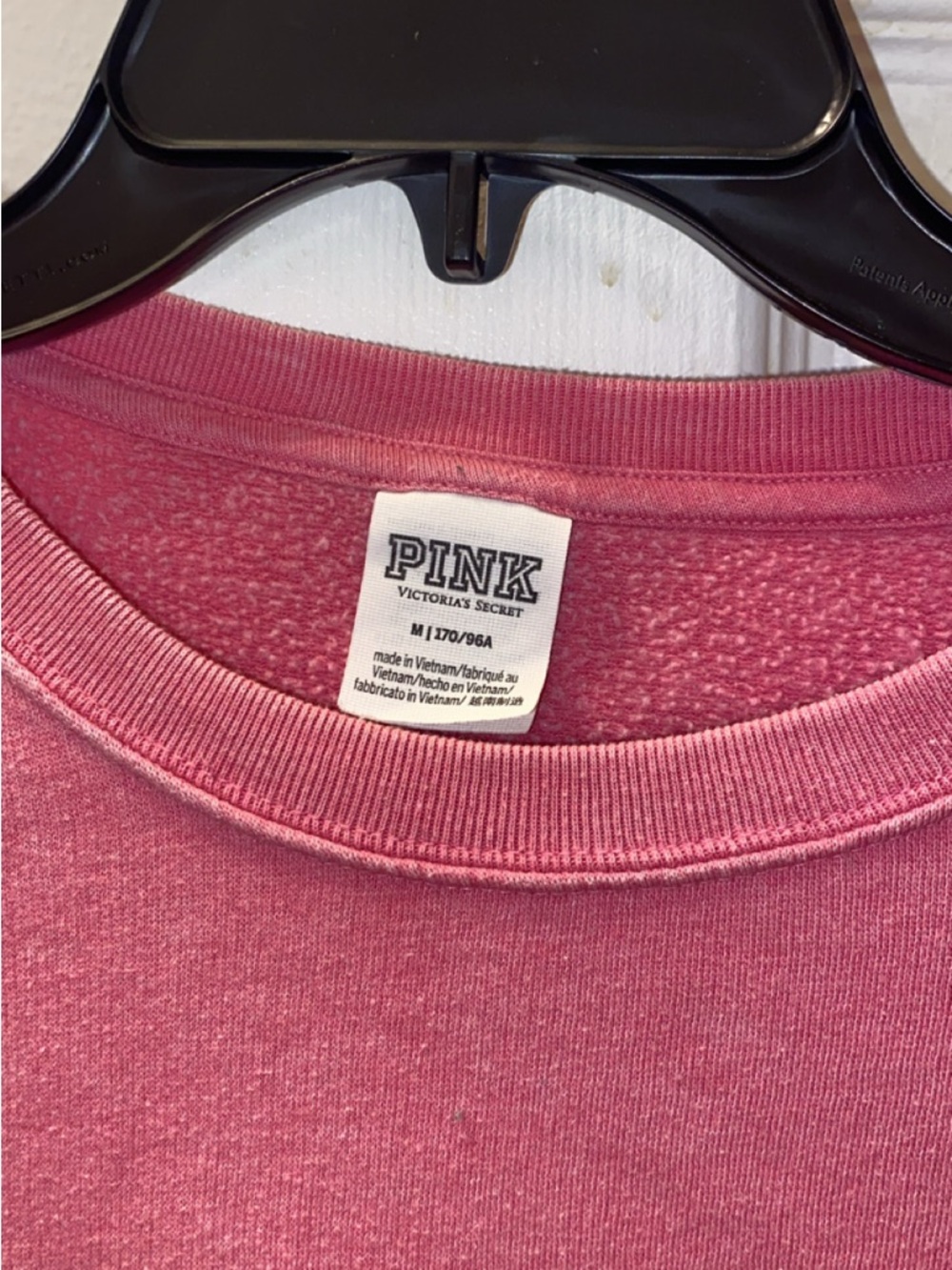 VS PINK Washed Crewneck Sweatshirt size M - Picture 3 of 5